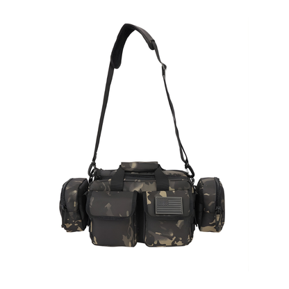 Outdoor Multi-function Tool One Shoulder Camouflage Camera Bag