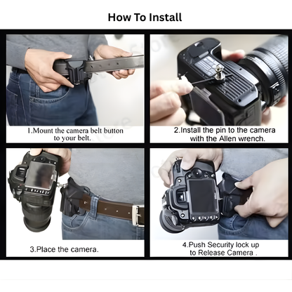 Quick-Draw Camera Holster
