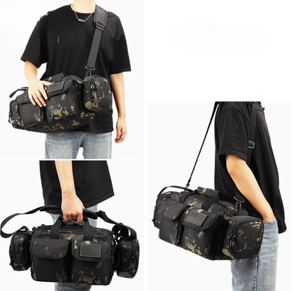 Outdoor Multi-function Tool One Shoulder Camouflage Camera Bag