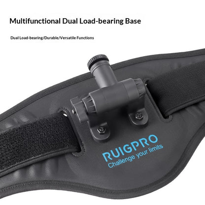 Panoramic Camera Waist Belt Mount For Motorcycle Riding And Follow-Camera Use