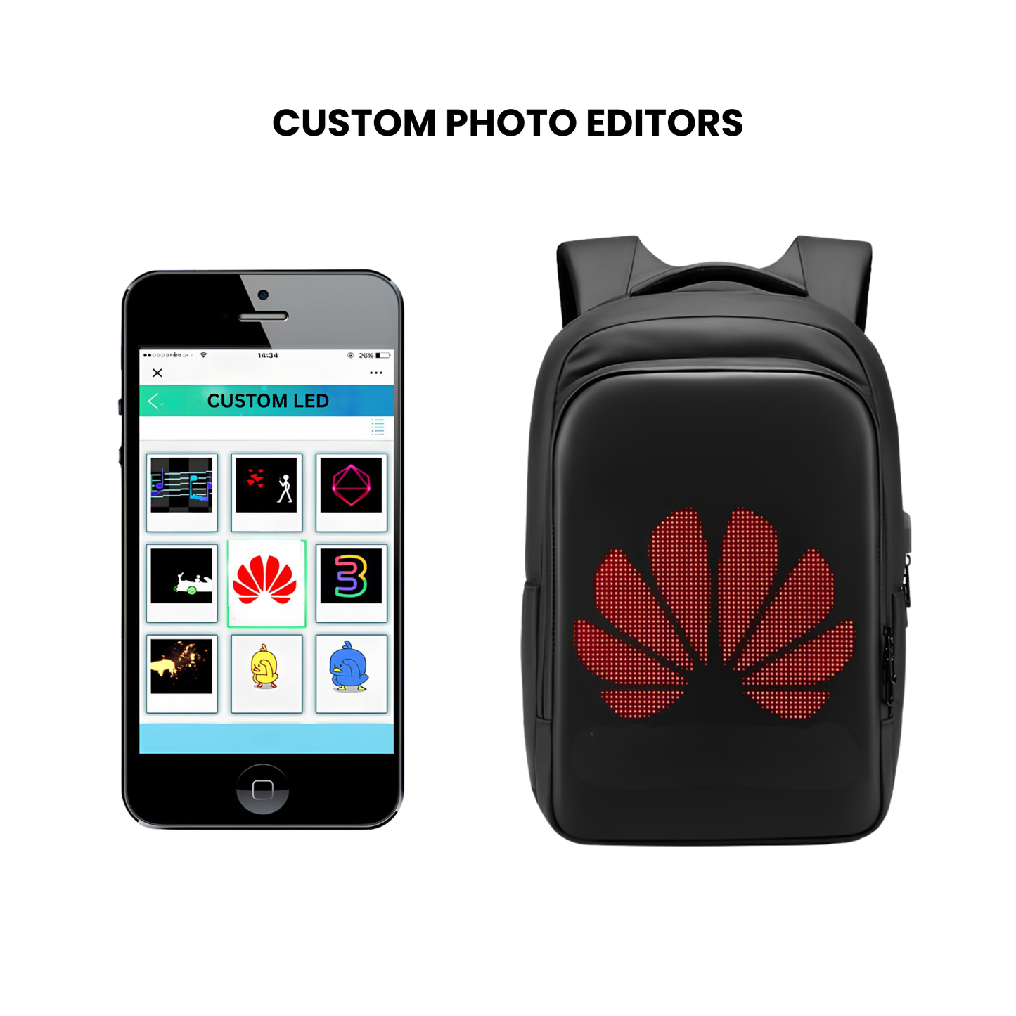 138 LED Tech Backpack