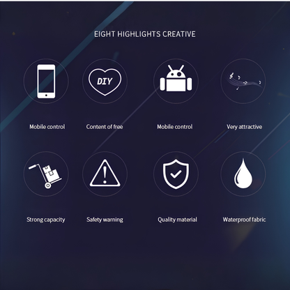 138 LED Tech Backpack