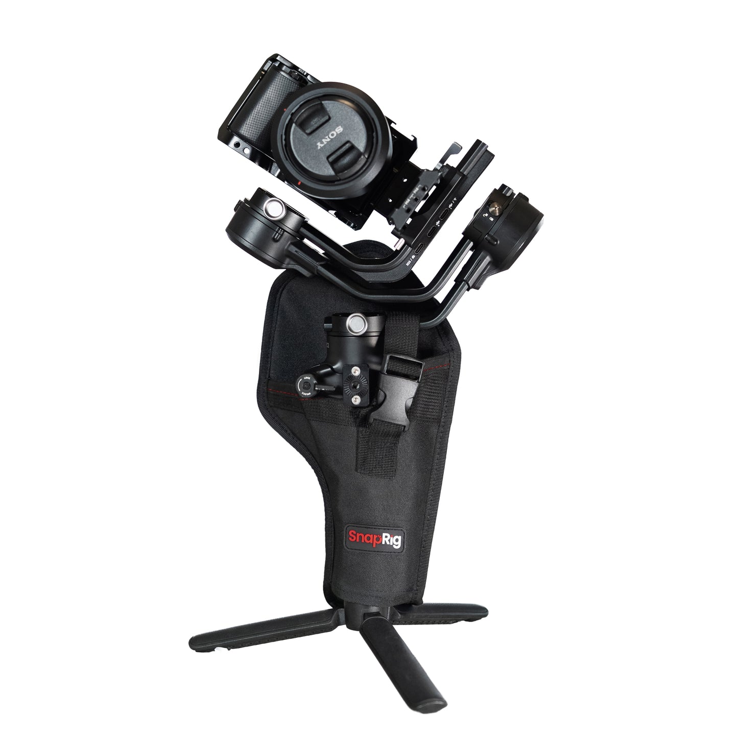 SnapRig Gimbal Holster for videographers