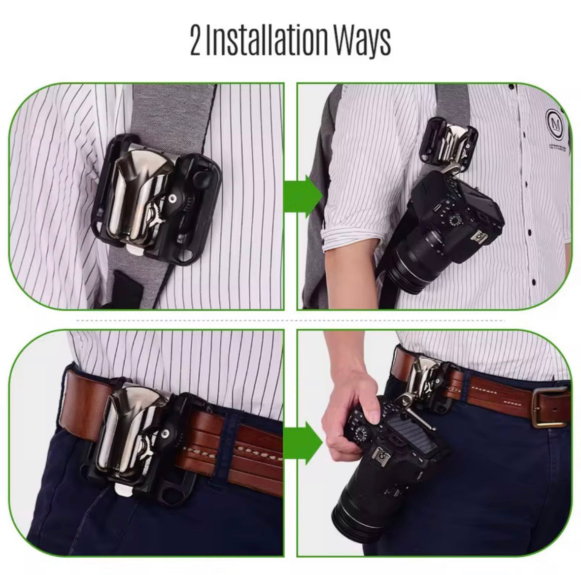 Classic Dual Camera Holster