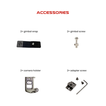 SnapRig Pro Dual Holster for Gimbals & Cameras – Limited Edition