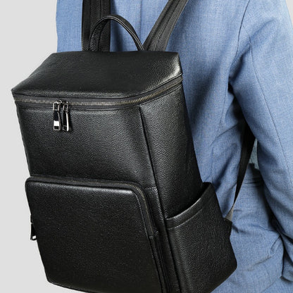 268 Leather Commuter Laptop Backpack